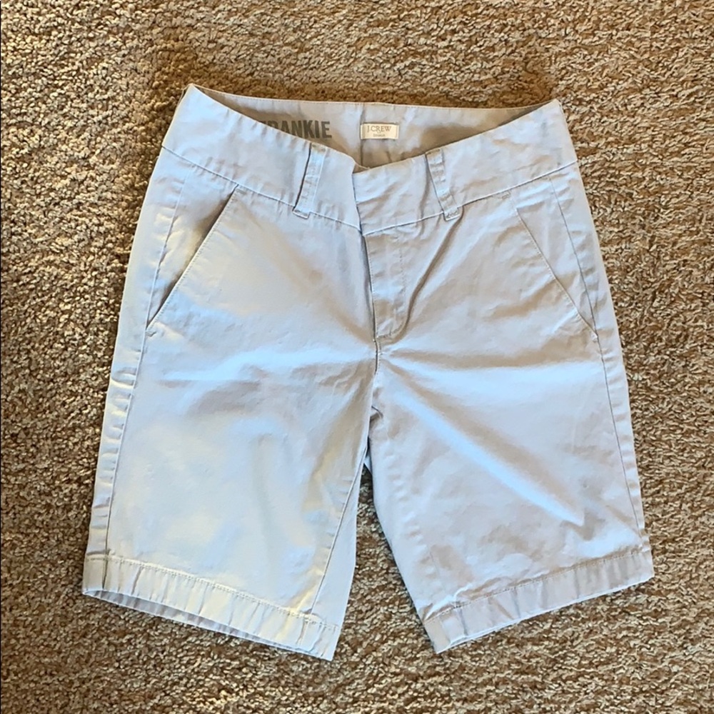 Jcrew Factory light grey bermuda shorts size 00